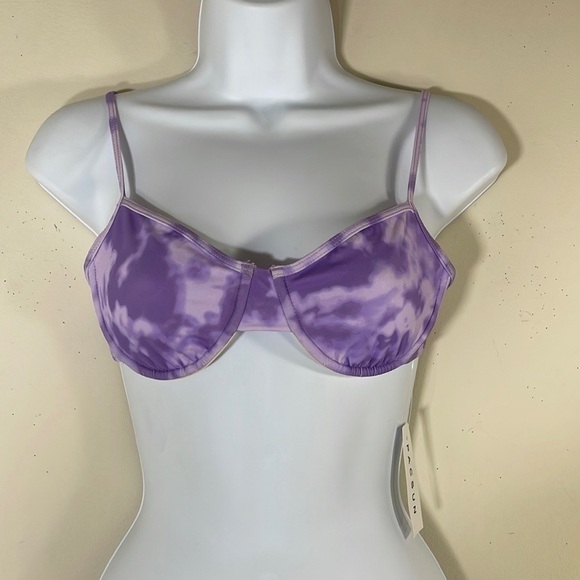 NWT. L. A. Hearts by Pacsun XS Tie Dye Georgia Underwire Bikini Top. - Picture 2 of 7